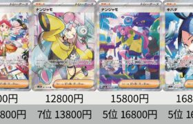 【ポケカ】ジニア高騰しすぎ！！スカーレット&バイオレット サポート全種販売価格ランキング SR以上【Pokemon TCG】All SR&SAR support in SV ranking