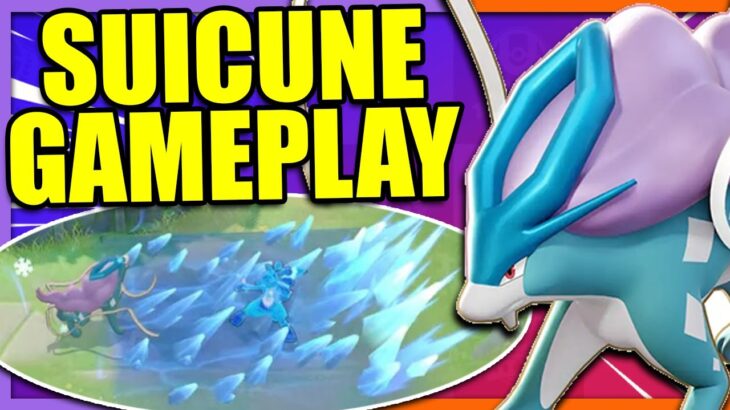 SUICUNE looks so INSANE Full Gameplay Leak | Pokemon Unite