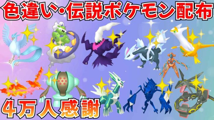 【ポケモンSV】色違いポケモン 伝説ポケモン配布  色キュレム 色ダークライ 色フリーザー 色トルネロス 色ネクロズマなど抽選 #ライブ配信 #ポケモンsv #初見歓迎