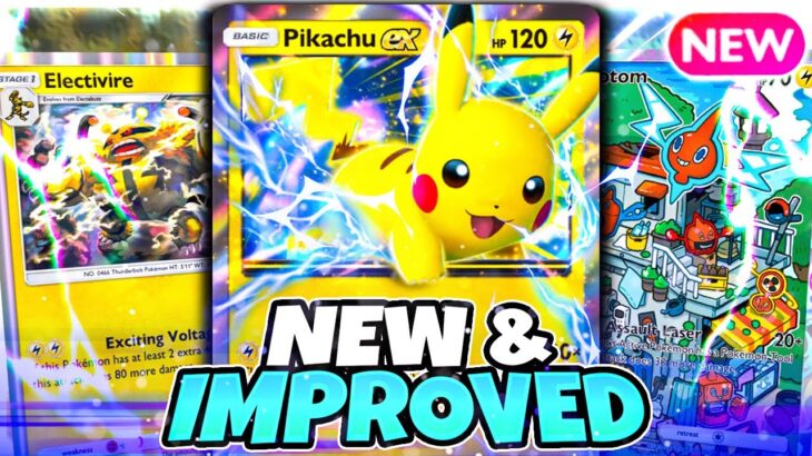 THIS Pikachu EX Deck Got a HUGE BUFF! – Pokemon Pocket