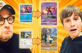 TRASFORMIAMO carte Pokemon COMUNI in CARTE SPECIALI! Te le ricordavi COSI’ BELLE?