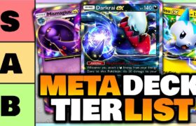 UPDATED TIERLIST – Ranking The BEST DECKS In The Meta!!! | Pokemon TCG Pocket