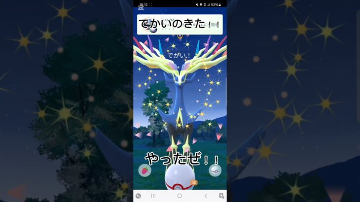 でかいゼルネアスゲットチャレンジ！！#ポケモンgo #ポケモン