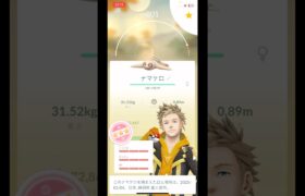 夜に家でポケモンgoしてたらナマケロの個体値がやばかった⁉️