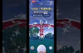 色違いイベルタルきた！　初心者part131 【ポケモンGO】#ポケモンgo #ポケモン #pokemongo #pokemon #イベルタル #shorts