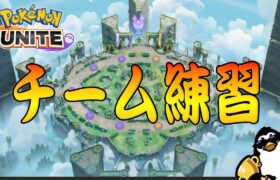 【明日のたきしま杯練習】チーム練習するぞ！放送【ポケモンユナイト】