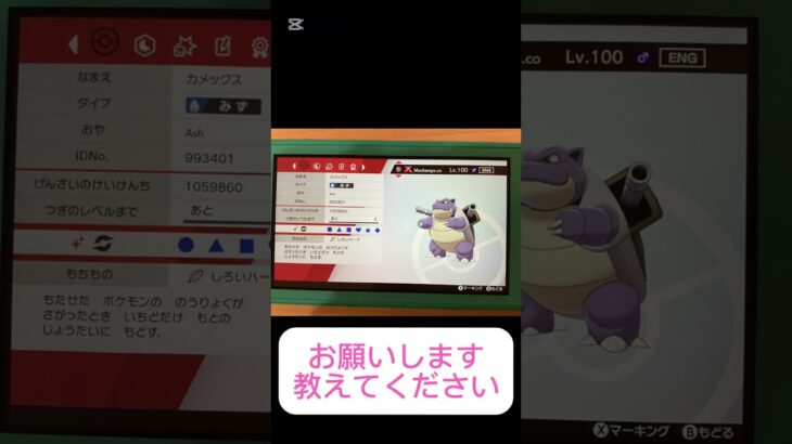 誰か教えてぇぇぇぇ#ポケモン#ポケモン剣盾#改造ポケモン