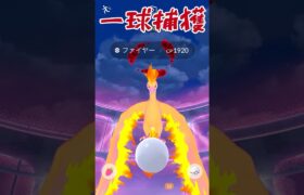 ファイアーが一球で捕まえられたんだがw＃ポケモンGO