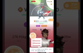 キュレムどっちも100作れた#ポケモンgo #イッシュツアー