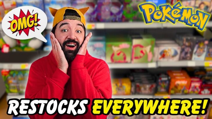 HURRY! Stores Are ACTUALLY RESTOCKING Pokemon Cards! 😱