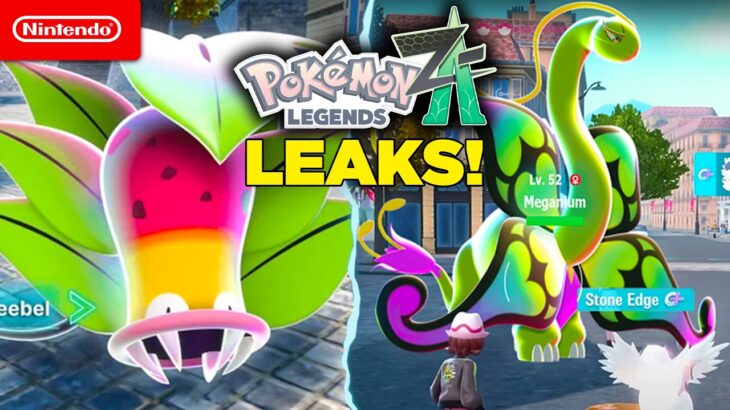 NEW MEGA EVOLUTION LEAKS IN POKEMON LEGENDS ZA! INSANE