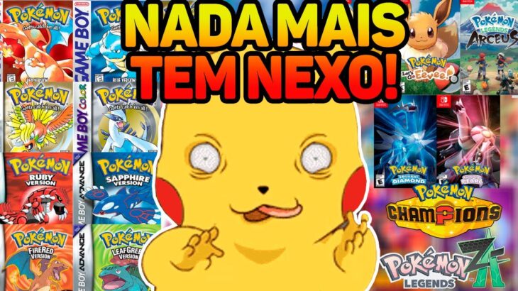 POKÉMON ENLOUQUECEU E ISSO É ALGO BOM …