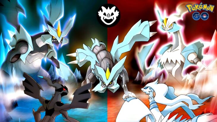 Pokémon GO Tour: Unova (Global) Black Kyurem & White Kyurem Raid invites Live