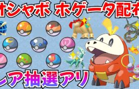 【ポケモンSV】オシャボ入りホゲータ配布 色違いポケモン・伝説ポケモンの抽選もアリ抽選 #ライブ配信 #ポケモンsv #初見歓迎