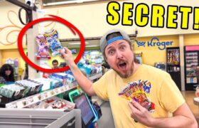 Secret Stash of Pokemon Cards in RANDOM Store! (opening them)