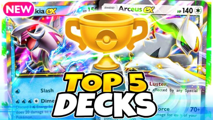 TOP 5 Decks In Triumphant Light (Mini-Set) – Pokemon TCG Pocket