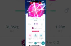 #ポケモンgo  #ポケモン  #キョダイマックス #ゲンガー なかなかの個体値だったのね