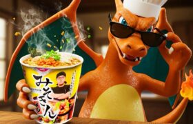 【ポケモン料理】リザードンシェフに「みそきん」を作らせたらヒカキンすぎた！#ポケモン #pokemon #料理 #cooking