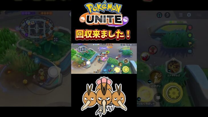 【ポケモンユナイト】回収来ました！#pokémonunite