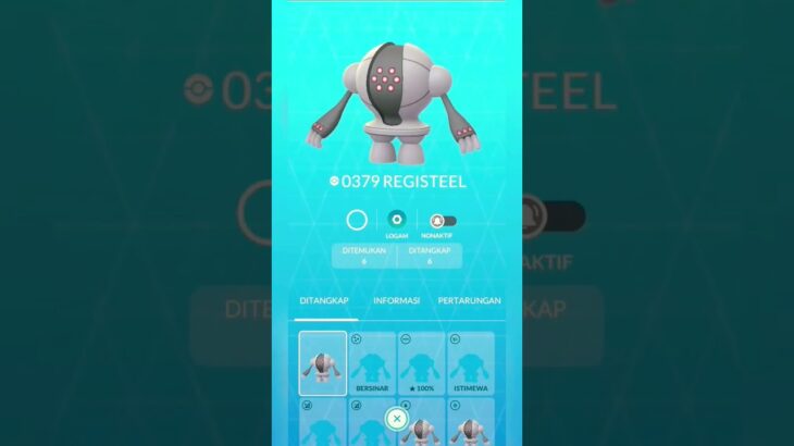 PURIFY SHADOW REGISTEEL – LEGENDARY POKÉMON STEEL | POKÉMON GO GAMEPLAY #pokémon  #pokemongo #shorts