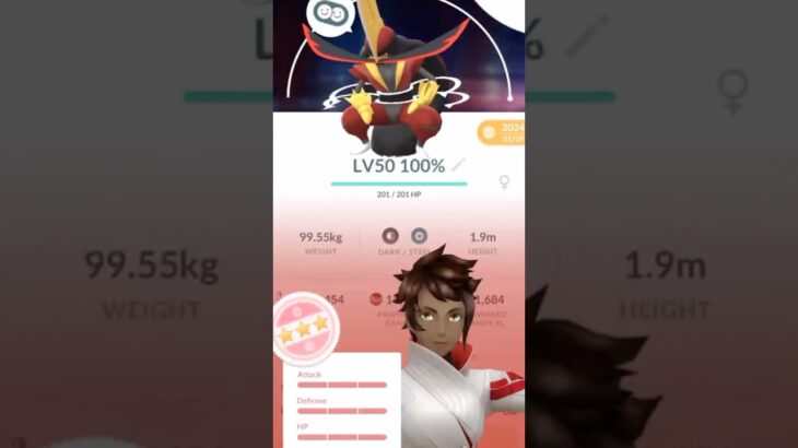 💯100 IV Kingambit in Pokemon Go!💯 #shorts #pokemon
