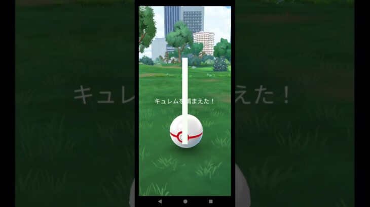 イッシュツアーでキュレム100%捕まえた　#ポケモンGO