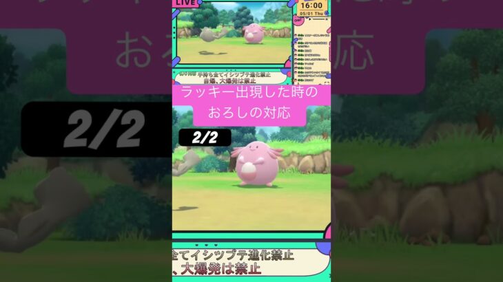 【ポケモンBDSP配信切り抜き】レア？の時の対応2/2 #ポケモン #ゲーム実況 #ゲーム実況 #ポケモンsp #ポケモンシャイニングパール #shorts