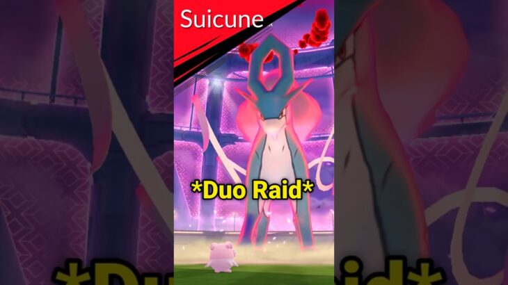 *DUO* DMAX Suicune Raid in Pokemon GO.