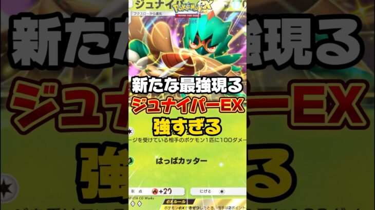 【強すぎ…】「ジュナイパーEXデッキ」を紹介します#ポケポケ #ポケモン #ポケカ #双天の守護者
