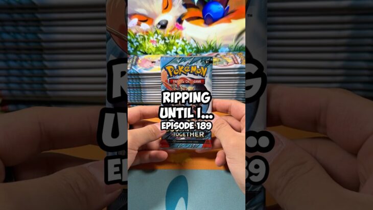 Episode 189 of Ripping Until I… Journey Together #pokemon #pokemontcg