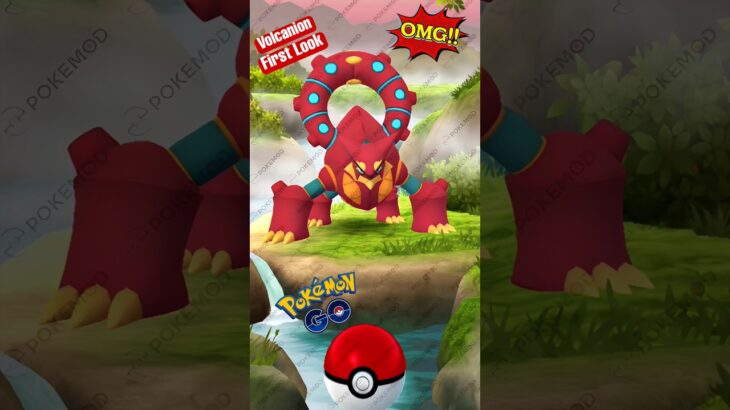 ✅ First Ever Volcanion Encounter! Pokémon GO Shorts 🔥 #pokemon #pokemongo #shorts