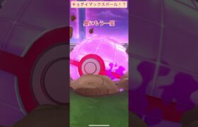 【バグ？】キョダイマックスボールでゲッチャレ【ポケモンGO】