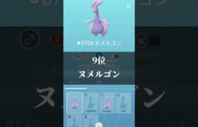 ポケモンGO個人的に好きなポケモンランキング