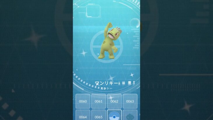 ポケモンGO色違いワンリキー