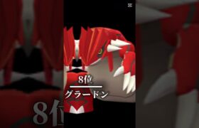 ポケモンGOメガシンカなし最新CPランキング！ #ポケモン #ポケモンgo #pokemongo #shorts #shortvideo