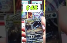 Glaceon Pull from Crown Zenith! 👑❄️ #pokemon #pokemongo #shorts #youtubeshorts #pikachu