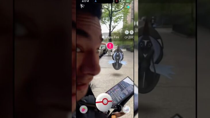 😱 I Didn’t Even REALIZE This Was a SHINY! Shiny Tapu Fini in the Bronx Pokémon GO #shorts #pokemon