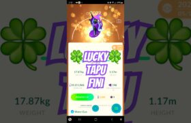 🍀LUCKY Tapu Fini! Pokemon Go! #pokemon #pokemongo #pokémongo
