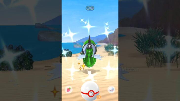 Let’s GO ✨ got Shiny Ocean God in Pokemon GO.