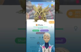 Pokemon GO – Shundo Tyranitar (Reward For 3 Excellent Throws In A Row)!
