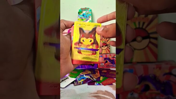 Rare Pokémon Cards Unboxing 🫣#shorts#viral#pokémon#pokemoncards#youtubesearch#shortsfeed #pokemon