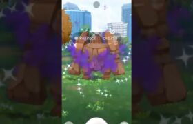 ✨Shiny Shadow Regirock CAUGHT In Pokemon Go!✨ #shorts #pokemon