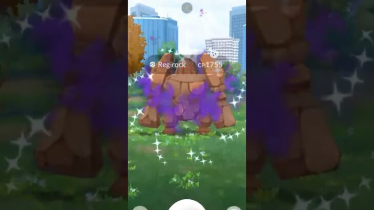 ✨Shiny Shadow Regirock CAUGHT In Pokemon Go!✨ #shorts #pokemon