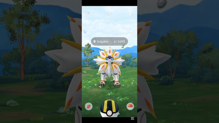 💥Solgaleo ATRAPADO en Pokémon Go💥 #shorts #pokemongo #pokémon