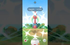 When first raid gave me cool Shiny legendary….. 😳 Pokemon go