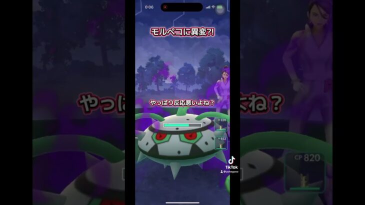 モルペコが弱くなってる?! #ポケモン #ポケモンgo #pokemon #ロケット団リーダー