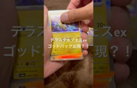 とりあえずブイズ出ておくれ　#ポケカ #ポケモンカード #ポケモン #ポケカ開封 #pokemon #テラスタルフェスex