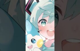 好きなポケモンなんですか？#パチリス #初音ミク #イラスト #イラストメイキング #かいてみた #ポケモン #テレパシ