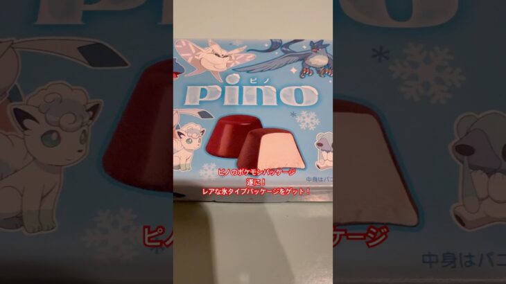 ピノ ポケモン 氷タイプ レアパッケージ ゲットだぜ！【にょろ好きのちーさん】